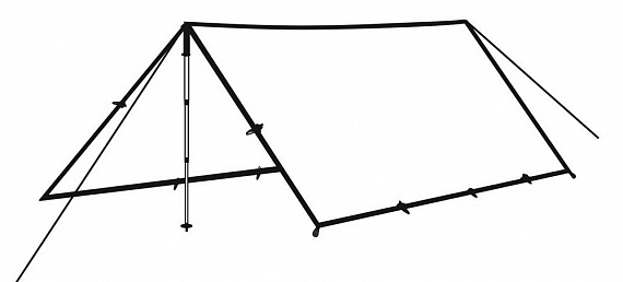 Тент Robens Tarp 3 x 3 м Green - Фото 4 большая
