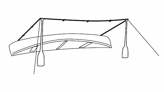 Тент Robens Tarp 3 x 3 м Green - Фото 5 большая