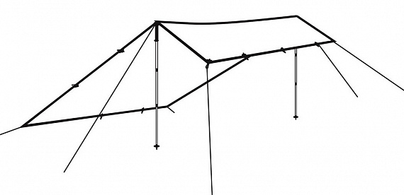 Тент Robens Tarp 3 x 3 м Green - Фото 6 большая