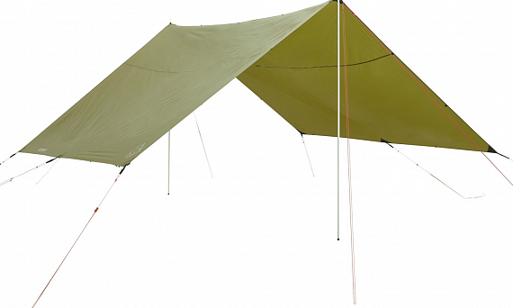 Тент Nordisk Voss 14 PU Tarp Dark Olive - Фото 1 большая