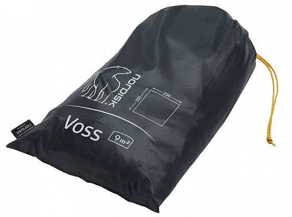 Тент Nordisk Voss 9 SI Trap Green - Фото 10 большая
