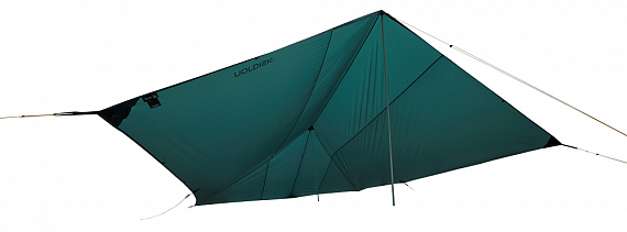 Тент Nordisk Voss 20 SI Trap Green - Фото 2 большая