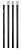 Стойка для тента Naturehike Aluminum 240 Canopy Pole Black - Фото 1 малая