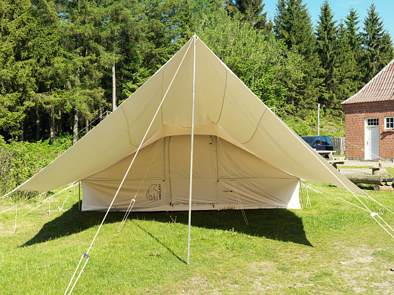 Тент Nordisk Kari 12 Basic Cotton Tarp - Фото 4 большая