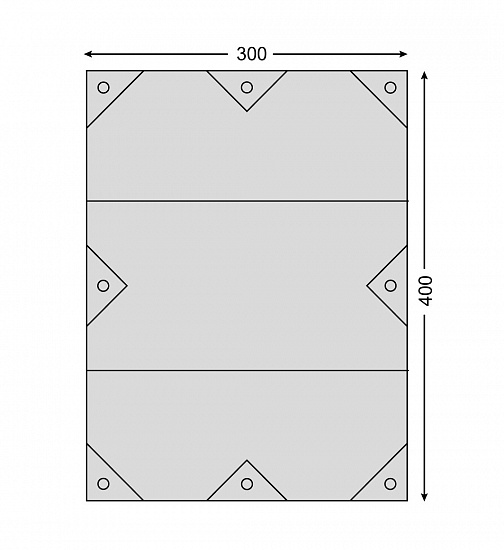 Тент Nordisk Kari 12 Basic Cotton Tarp - Фото 3 большая