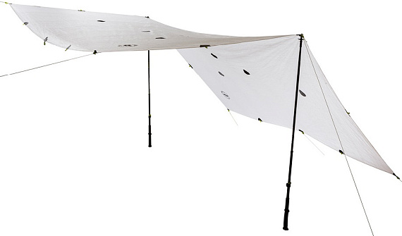 Тент Big Agnes Onyx Tarp Carbon with Dyneema Gray - Фото 3 большая
