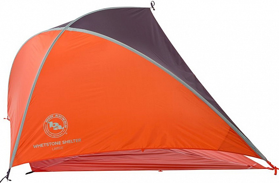 Тент Big Agnes Whetstone Shelter with Floor - Large Orange/Eggplant - Фото 2 большая
