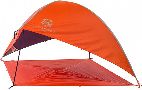 Тент Big Agnes Whetstone Shelter with Floor - Large Orange/Eggplant - Фото 3 большая