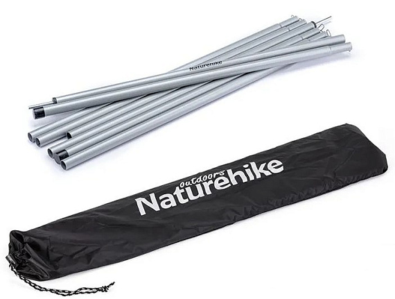 Стойки для тента Naturehike Steel Silver - Фото 3 большая
