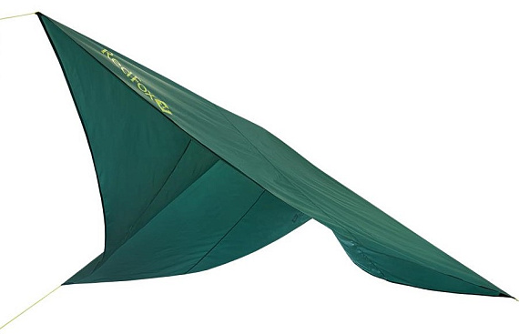 Тент Red Fox PU 4,5x6m Зеленый - Фото 1 большая