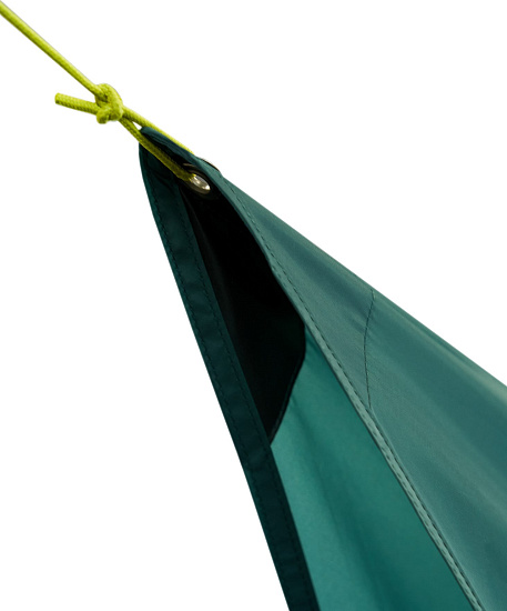 Тент Red Fox PU 4,5x6m Зеленый - Фото 4 большая