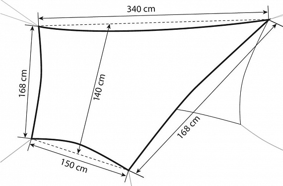 Тент Amazonas Traveller Tarp - Фото 2 большая