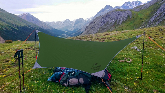 Тент Amazonas Traveller Tarp - Фото 13 большая