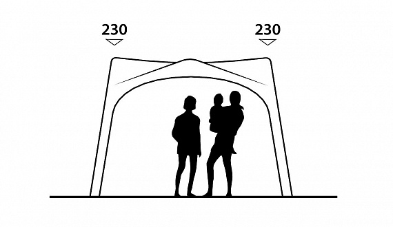 Шатер Outwell Vale Air Shelter Deluxe - Фото 4 большая