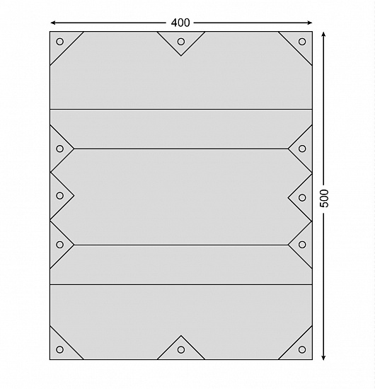 Тент Nordisk Kari 20 Basic Cotton Tarp - Фото 4 большая