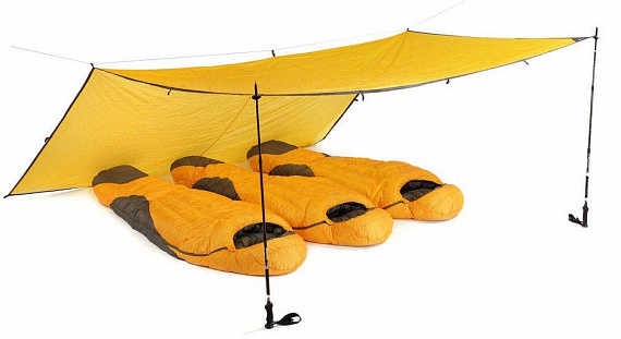 Тент Rab Siltarp 3 Yellow - Фото 1 большая