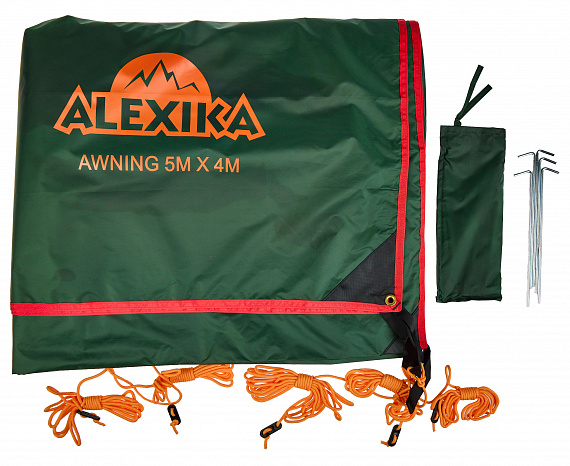 Тент Alexika 5x4 Green - Фото 1 большая