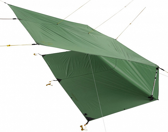 Тент Nordisk Voss 14 PU Green Dusty Green - Фото 7 большая