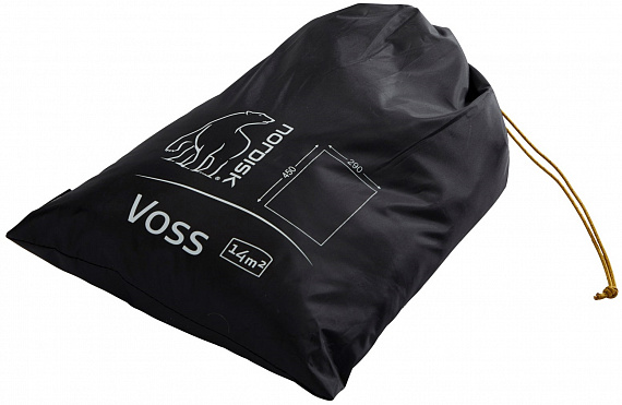 Тент Nordisk Voss 14 PU Green Dusty Green - Фото 11 большая