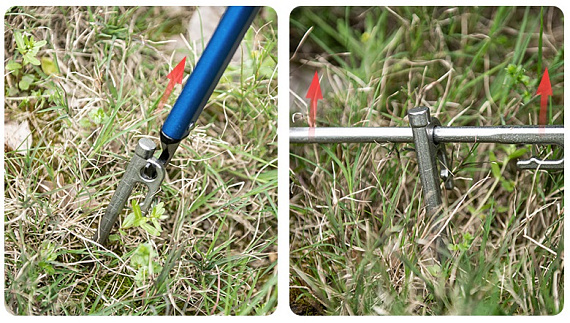 Колышек для палатки Naturehike Stainless Steel Tent Peg Silver - Фото 2 большая