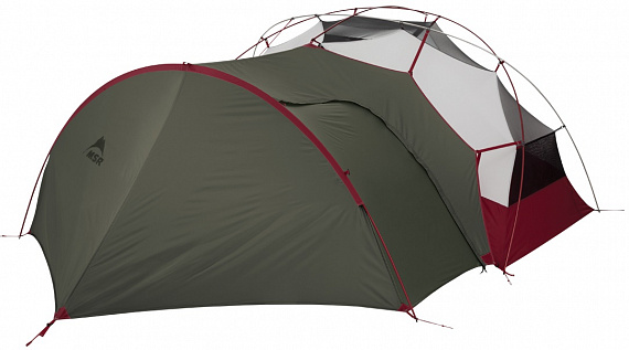 Тамбур MSR GearShed для Elixir, Hubba NX Green - Фото 1 большая