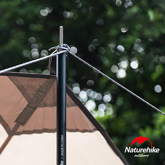 Стойки для тента Naturehike Aluminum Canopy Poles 2 шт Black - Фото 2 большая