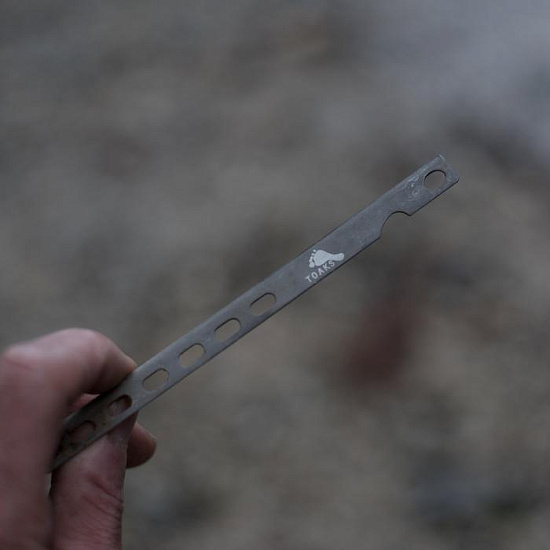 Колышек Toaks Titanium V-Shaped  - Фото 3 большая