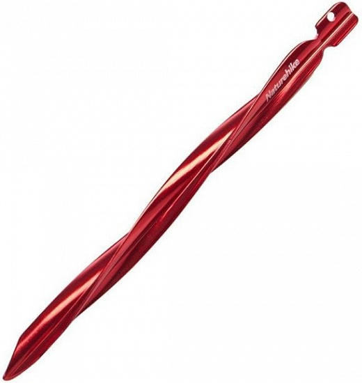 Колышки Naturehike Spiral aluminium S (8 шт) Red