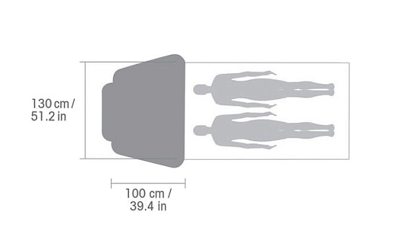 Тамбур для палатки Rab Latok Mountain 2 Dark Shark - Фото 3 большая