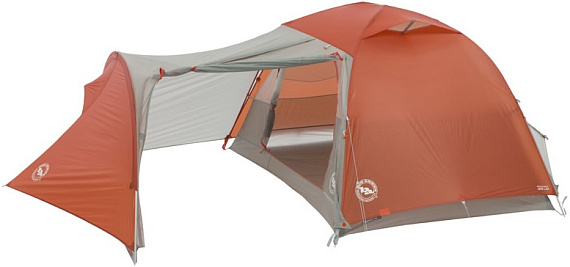Тент для палатки Big Agnes Copper Hotel HV UL2 Orange/Gray - Фото 4 большая