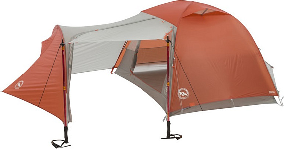 Тент для палатки Big Agnes Copper Hotel HV UL2 Orange/Gray - Фото 5 большая