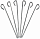Колышки Kelty Basecamp Stake Steel 6шт - Фото 1 малая