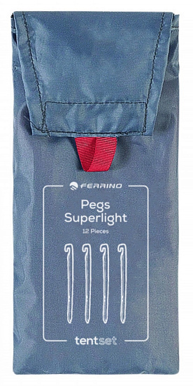 Колышки Ferrino Superlight (уп 12 шт) Red - Фото 2 большая