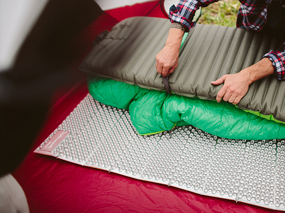 Коврик Therm-a-Rest Z Lite SOL Limon/Silver - Фото 11 большая