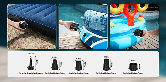 Насос Flextail Evo Pump 3 - Фото 3 большая