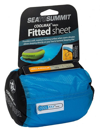 Чехол для коврика Sea to Summit Coolmax Regular Blue - Фото 1 большая