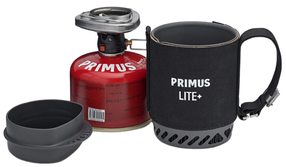 Комплект горелка с кастрюлей Primus Lite Plus Black - Фото 6 большая
