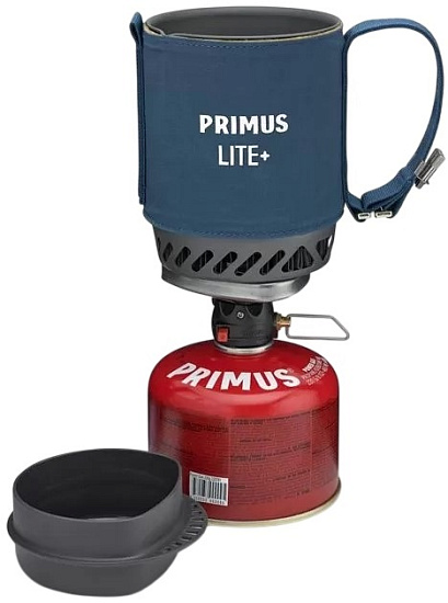 Комплект горелка с кастрюлей Primus Lite Plus Blue - Фото 3 большая