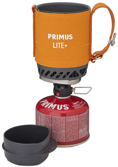 Комплект горелка с кастрюлей Primus Lite Plus Orange - Фото 2 большая
