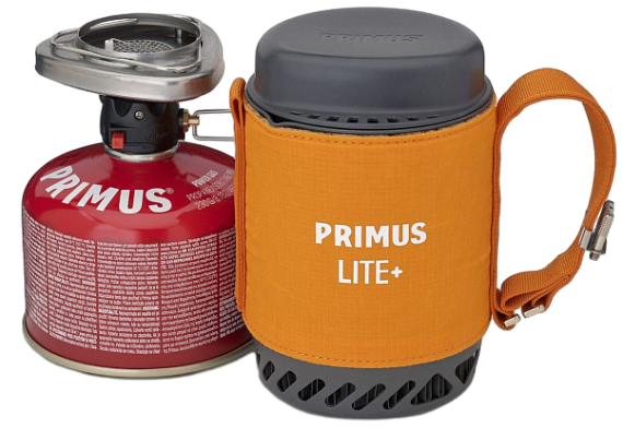 Комплект горелка с кастрюлей Primus Lite Plus Orange - Фото 4 большая