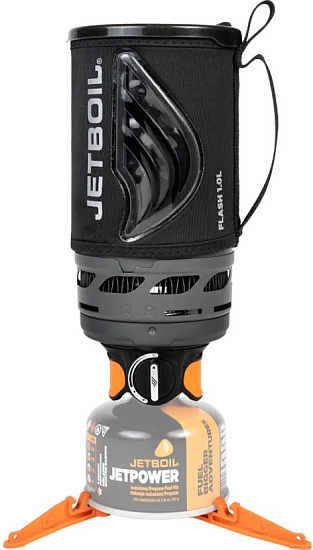 Комплект горелка с кастрюлей Jetboil Flash Black - Фото 1 большая