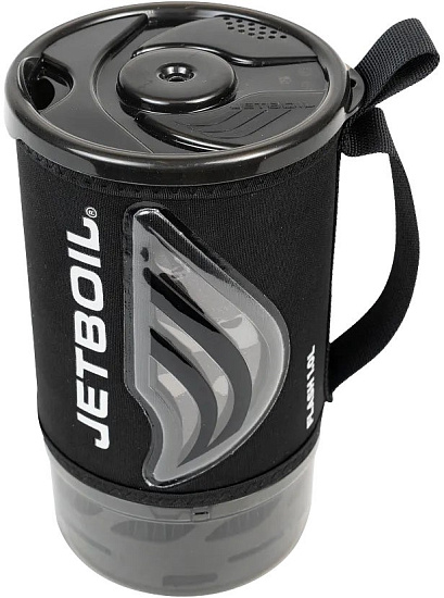 Комплект горелка с кастрюлей Jetboil Flash Black - Фото 2 большая