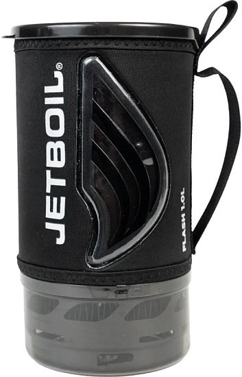 Комплект горелка с кастрюлей Jetboil Flash Black - Фото 3 большая