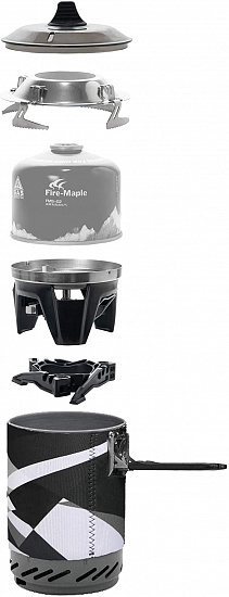 Система приготовления пищи Fire-Maple Star X2 Black - Фото 2 большая