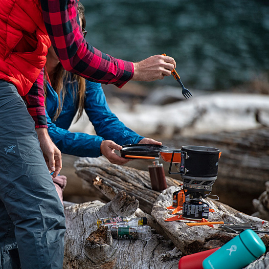 Комплект горелка с кастрюлей Jetboil MiniMo Carbon - Фото 6 большая
