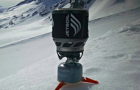 Комплект горелка с кастрюлей Jetboil MiniMo Carbon - Фото 8 большая