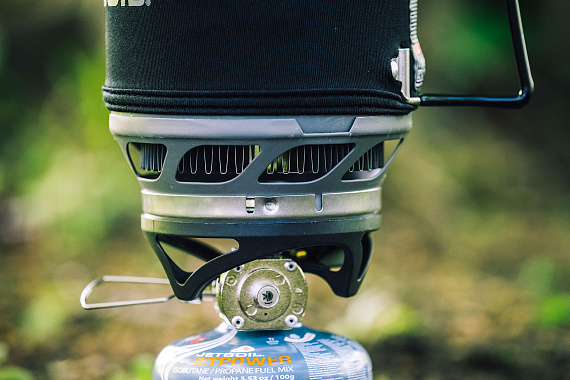 Комплект горелка с кастрюлей Jetboil MiniMo Carbon - Фото 9 большая