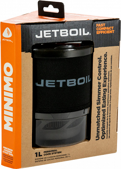Комплект горелка с кастрюлей Jetboil MiniMo Carbon - Фото 11 большая