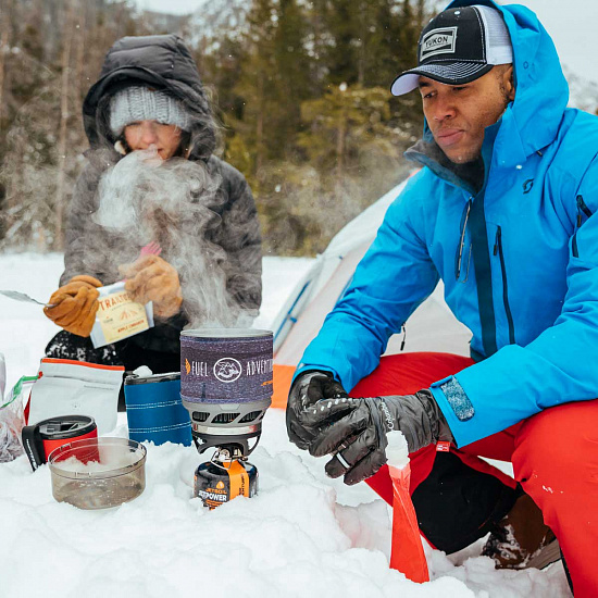 Комплект горелка с кастрюлей Jetboil MiniMo Adventure - Фото 7 большая