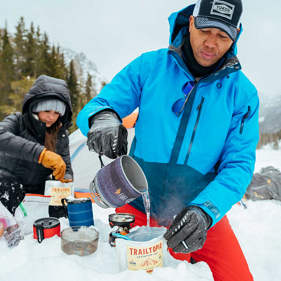 Комплект горелка с кастрюлей Jetboil MiniMo Adventure - Фото 8 большая